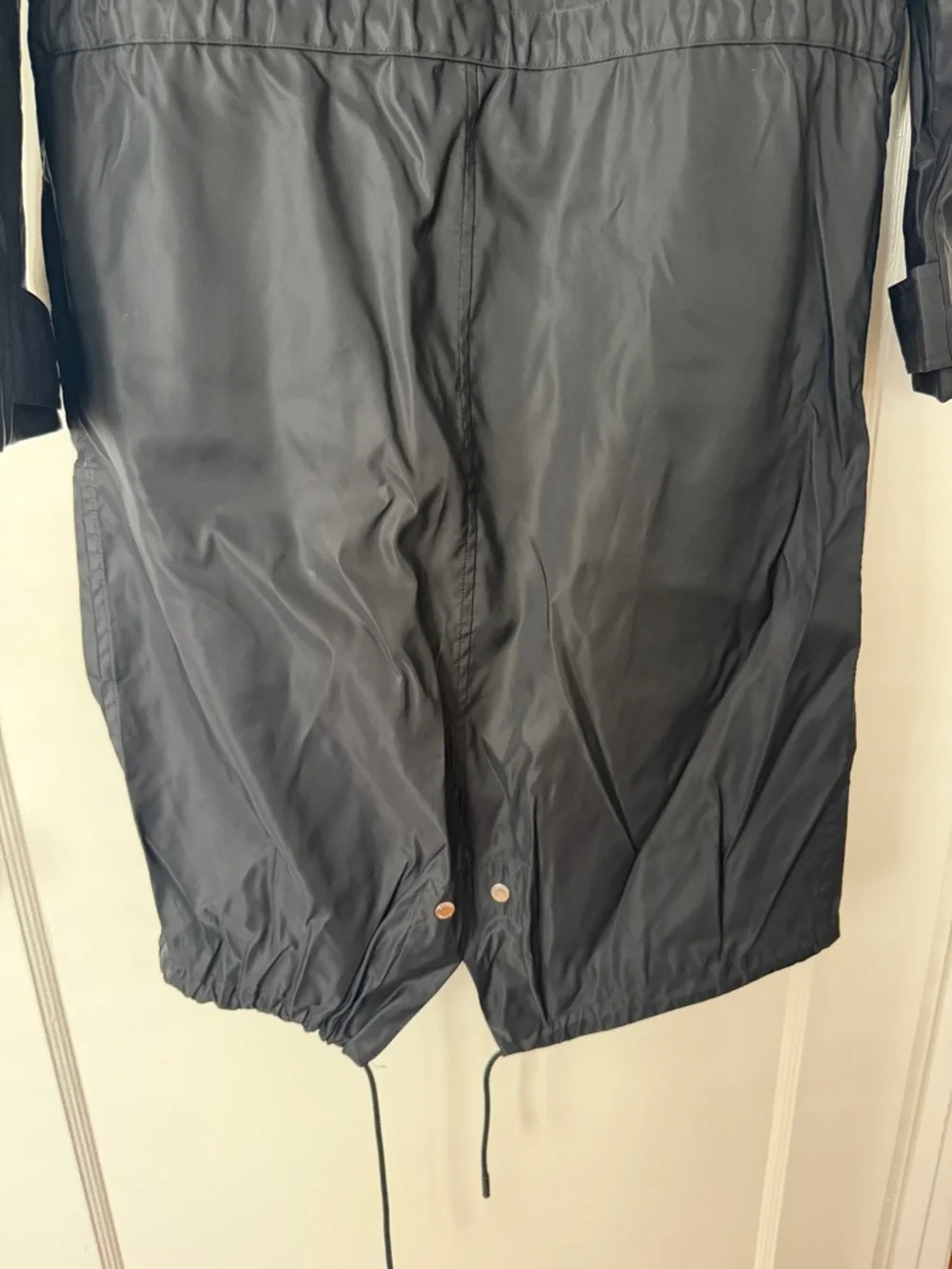Burberry Black Hooded Trench Coat - Picture 9 of 13
